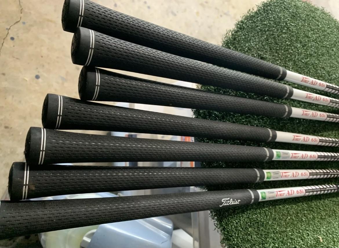 Men's Left Hand AP2 712 Forged Senior Flex Graphite Shaft Iron Set