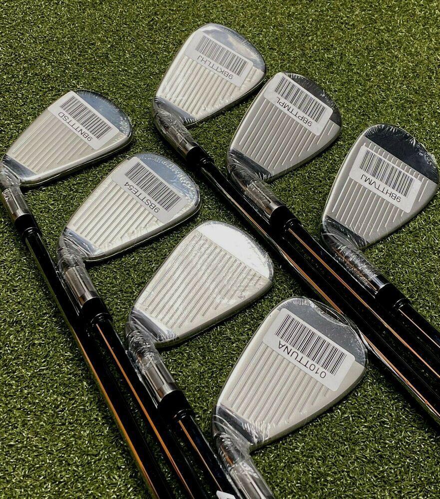 TaylorMade M6 Iron Set 5-AW Steel KBS MAX 85 Regular R-Flex NEW #79663