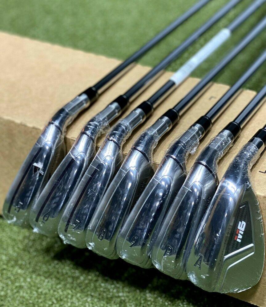 TaylorMade M6 Iron Set 5-AW Steel KBS MAX 85 Regular R-Flex NEW #79663