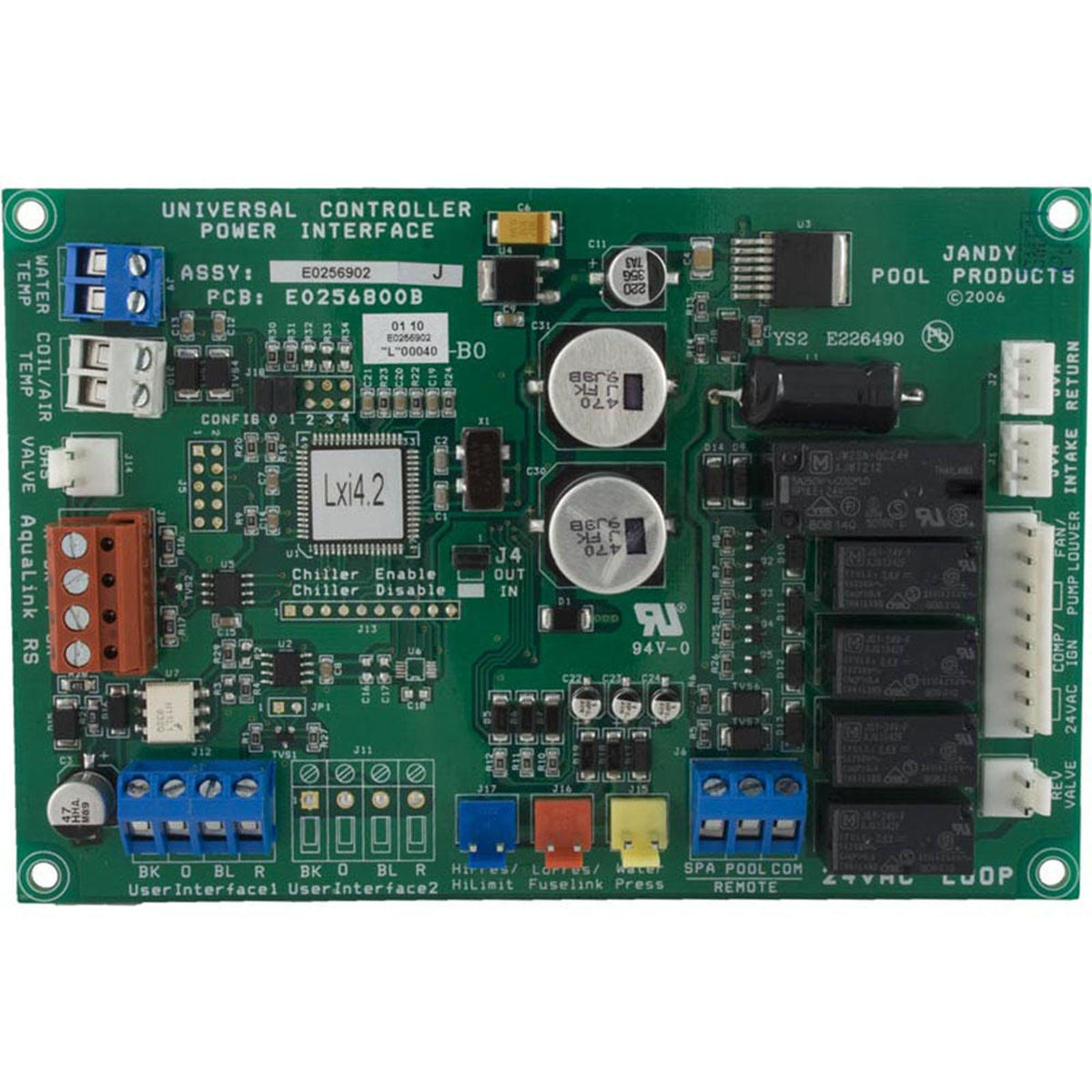 Zodiac Universal Control PCB, Zodiac Lxi
