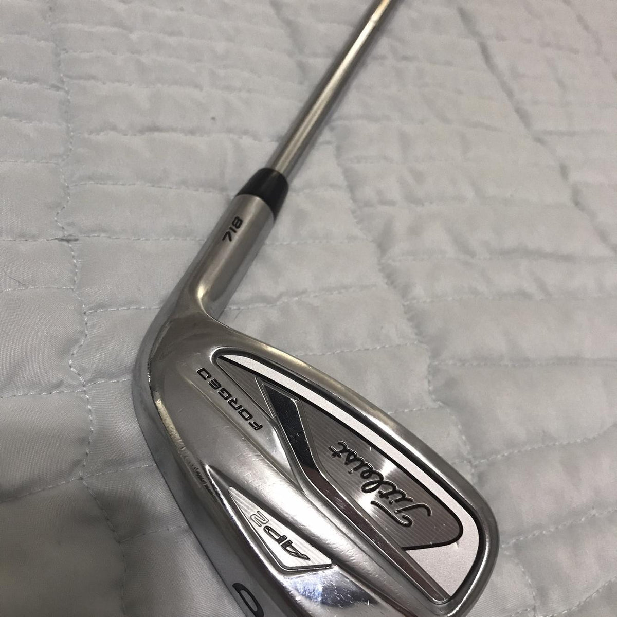 Men's Right Handed 718 AP2 Extra Stiff Flex Steel Shaft Iron Set