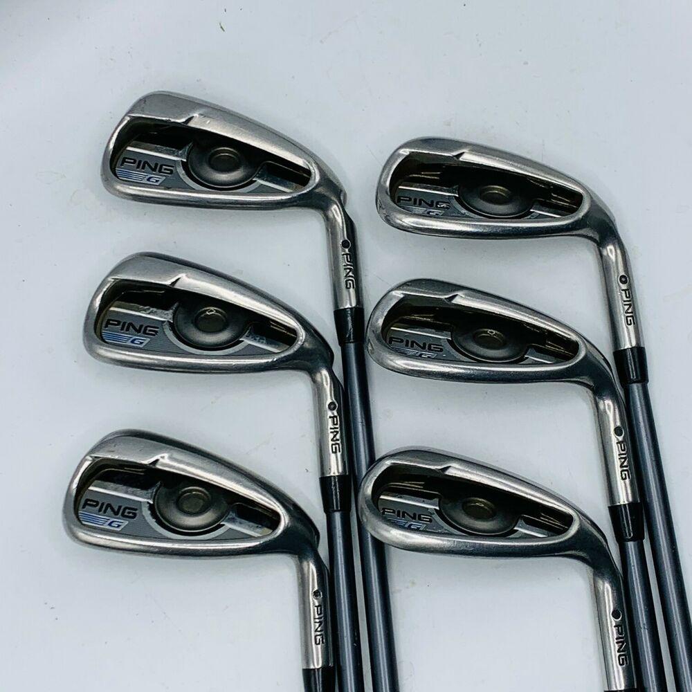 Ping G Irons #7-SW Graphite CFS 70 Regular Flex RH
