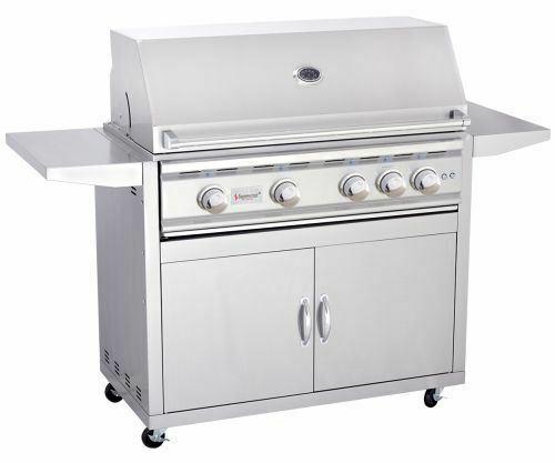 Summerset Deluxe Grill Cart for 38" TRL Grill - CART ONLY