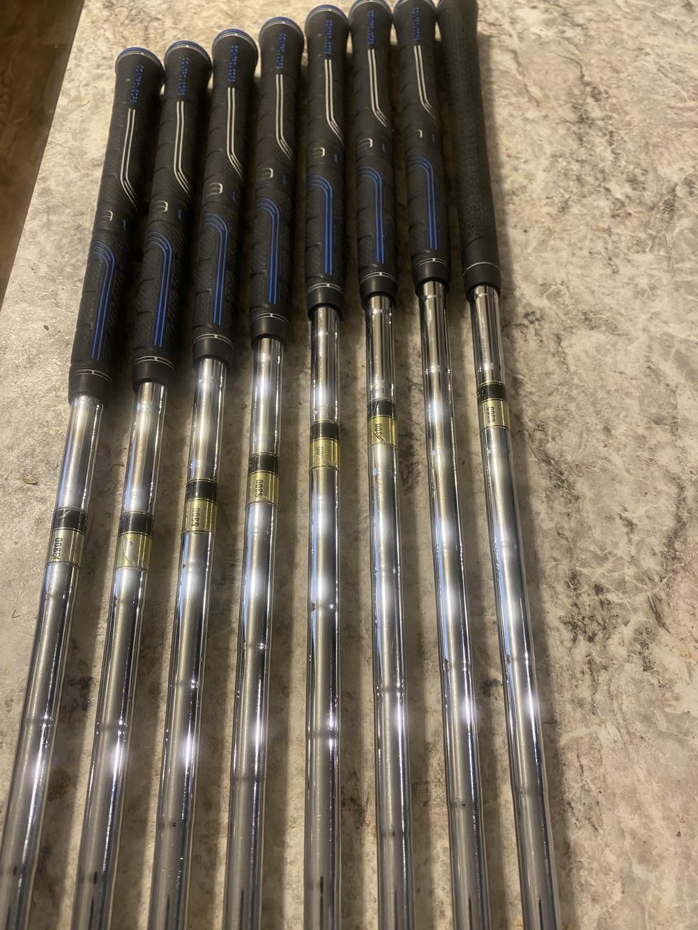 Used Men's Ping Right Handed S57 Iron Set Stiff Flex Steel Shaft
