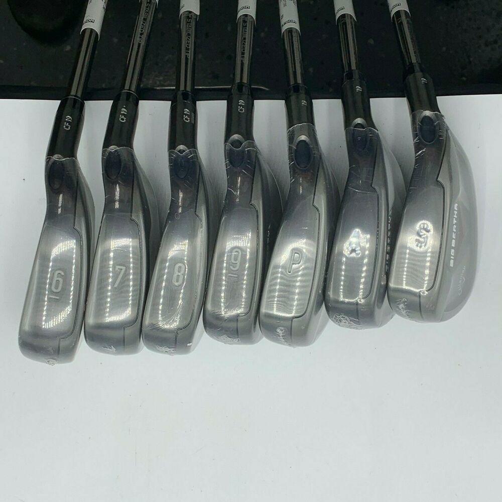 Callaway Big Bertha 2019 Irons #6-Sw Graphite Recoil 460 ZT9 Regular Flex RH