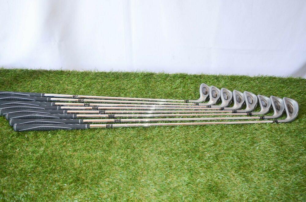 Tommy Armour 	Pure Ti 100	Iron Set	Right Handed 	37.5"	Steel 	Stiff	New Grip