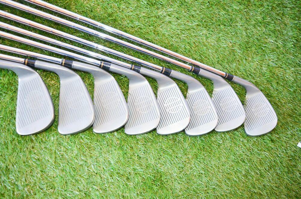 Tommy Armour 	Pure Ti 100	Iron Set	Right Handed 	37.5"	Steel 	Stiff	New Grip