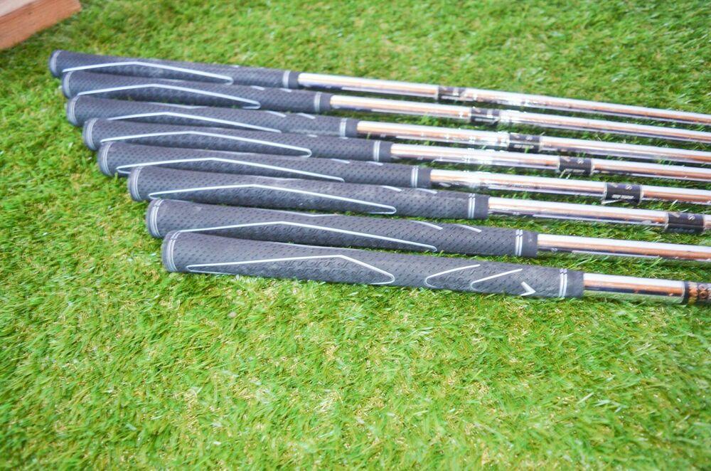 Tommy Armour 	Pure Ti 100	Iron Set	Right Handed 	37.5"	Steel 	Stiff	New Grip