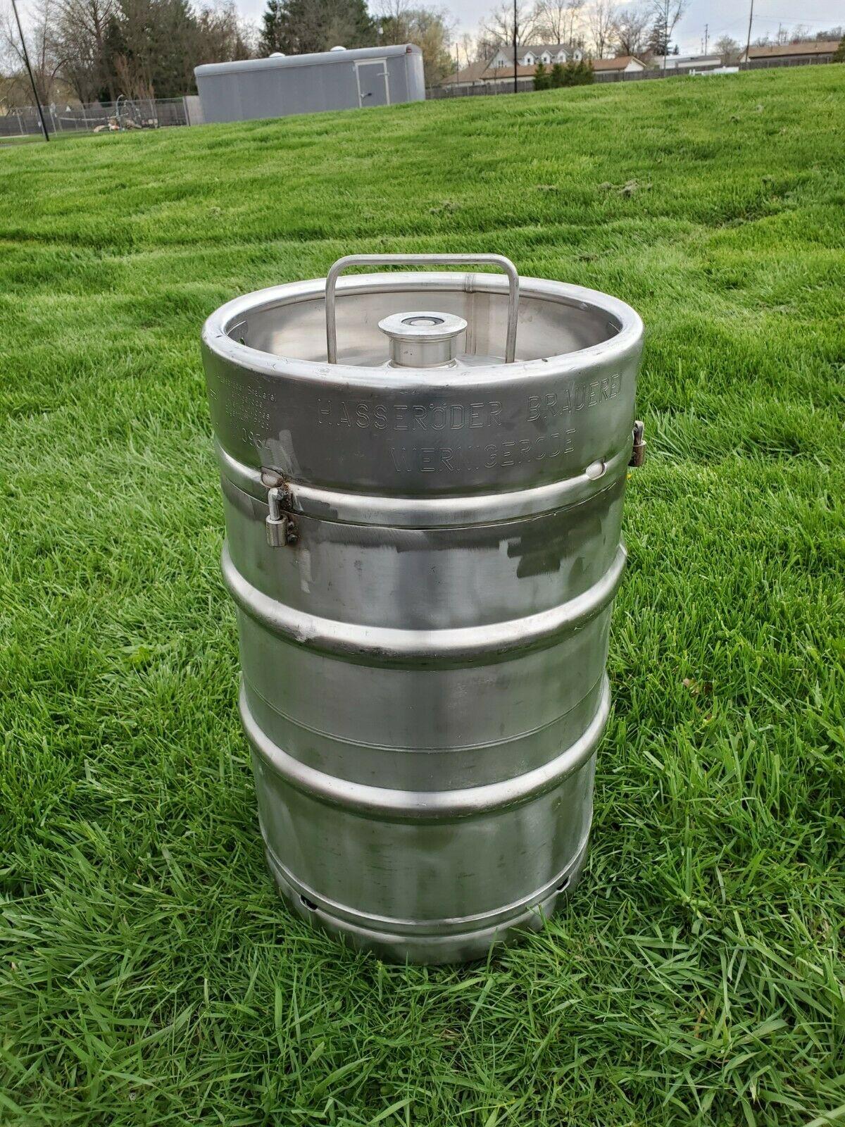 Beer Keg Seafood/Crab Boil Pot With Removable Shelf