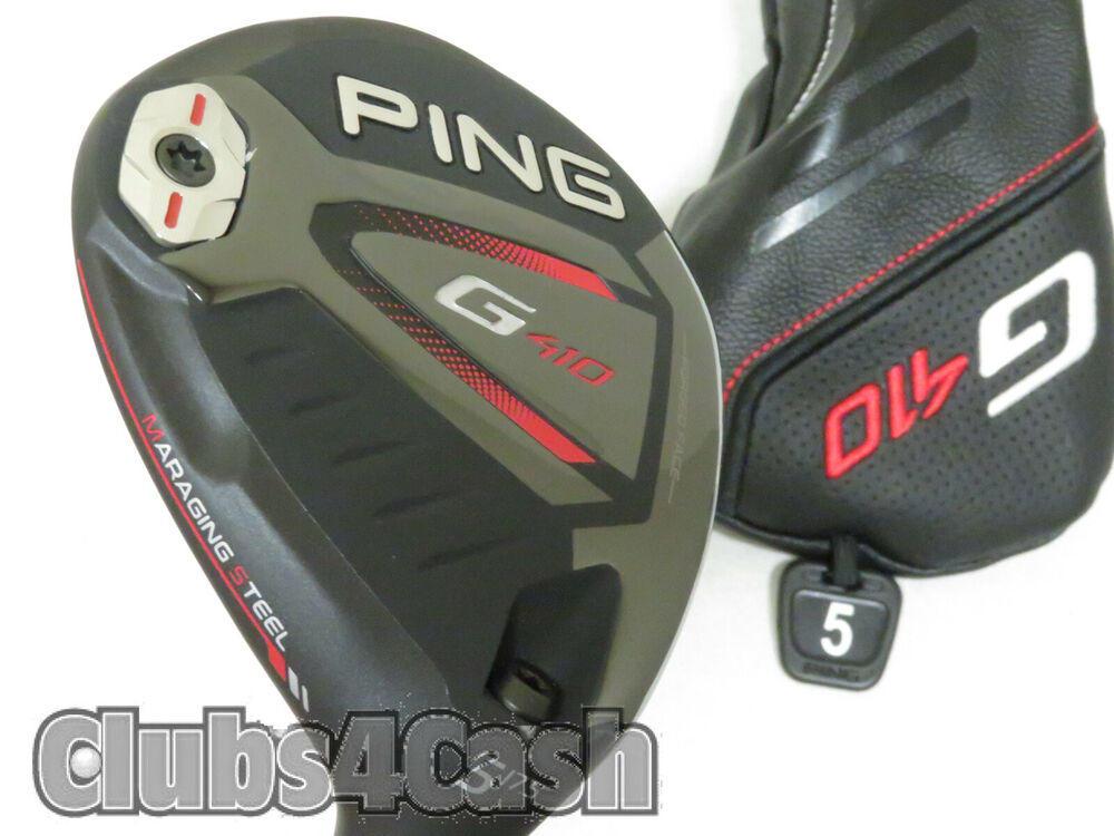 PING G410 Fairway 17.5* 5 Wood Alta CB 65 Regular Flex +Cover & Tool Shop Wear
