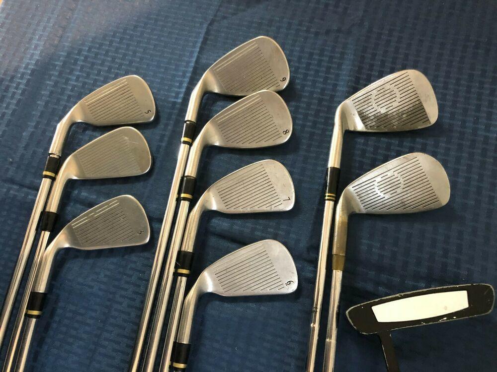 Complete Golf Club Set & Bag, Righty, Cobra, Titleist, Callaway & More + Extras