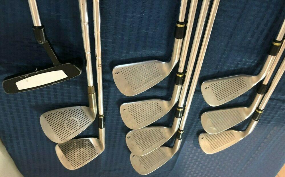 Complete Golf Club Set & Bag, Righty, Cobra, Titleist, Callaway & More + Extras