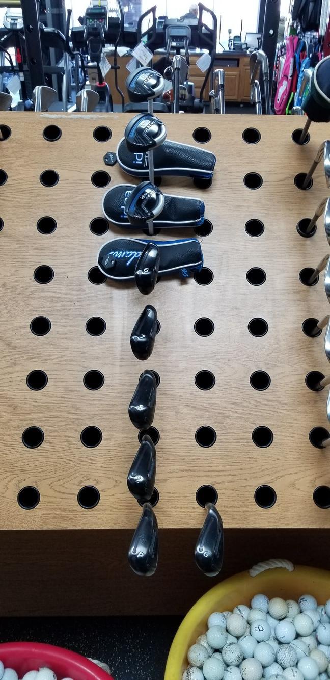 Used Adams Golf Idea Tech 3 4 5 Hyb 6-gw 3i-gw Aw Steel Regular Golf Iron Or Hybrid Sets