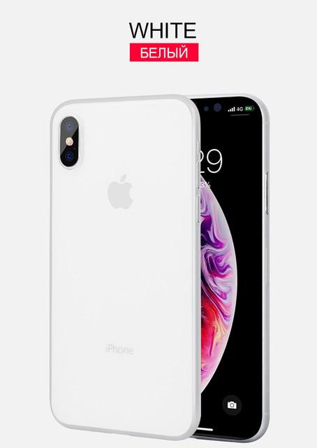 Heavy Duty Ultra Thin Matte Shockproof Protective Case For IPhone X XR XS Max
