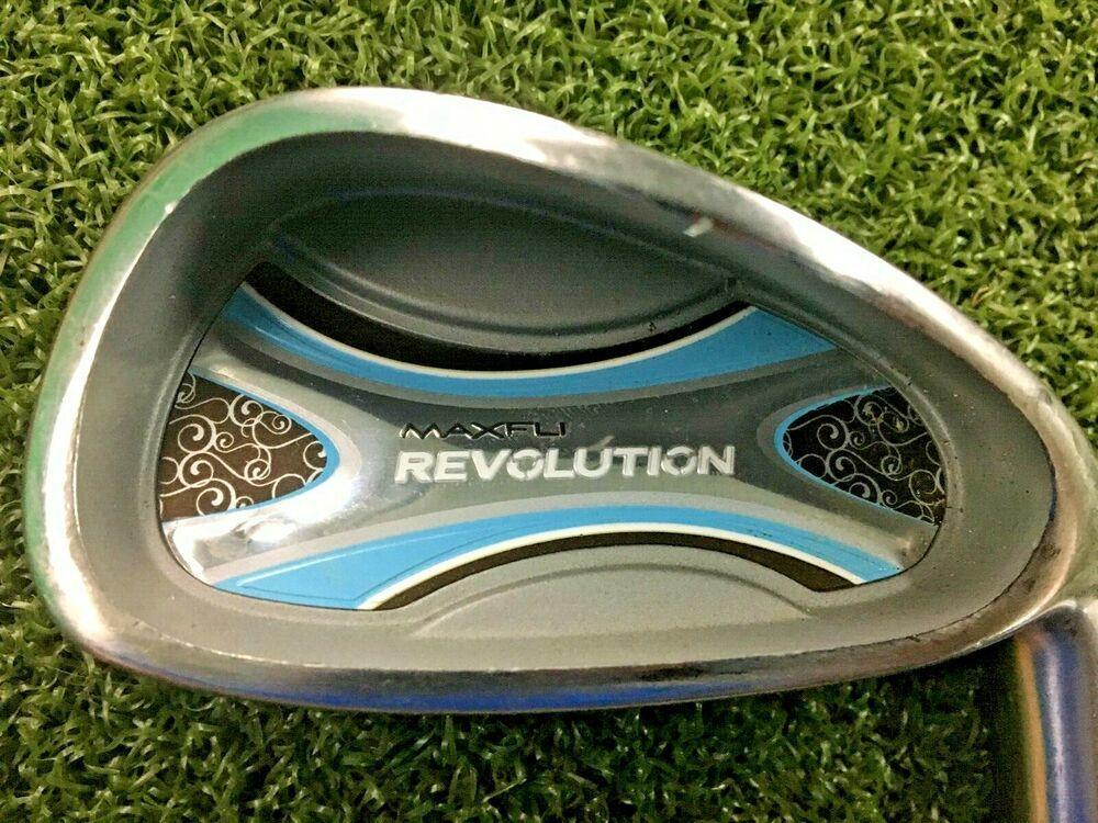 Maxfli Revolution 1,3 Woods, 4,5 Hybrids, 6-PW + Putter w/Bag RH Ladies / mm4232