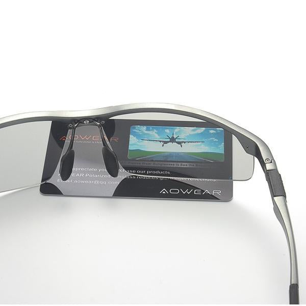 Men's Aluminum Magnesium Polarized Sunglasses