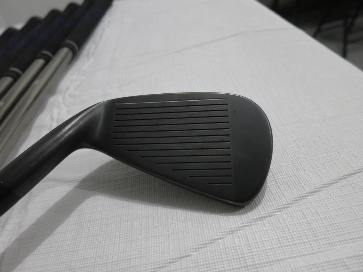 Cobra King Forged TEC Black Iron Set - 4-PW, AW - Recoil 460 ES Regular Graphite