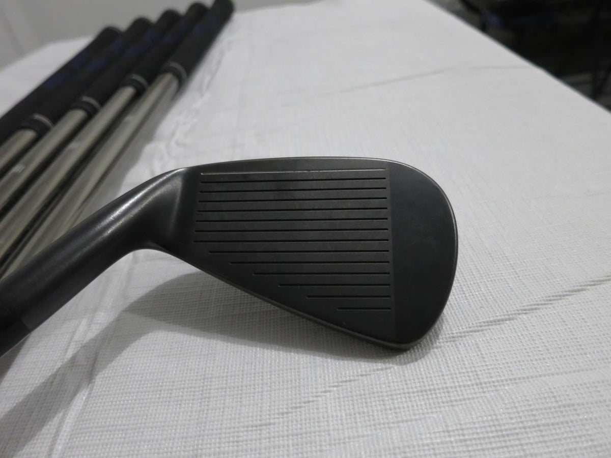 Cobra King Forged TEC Black Iron Set - 4-PW, AW - Recoil 460 ES Regular Graphite