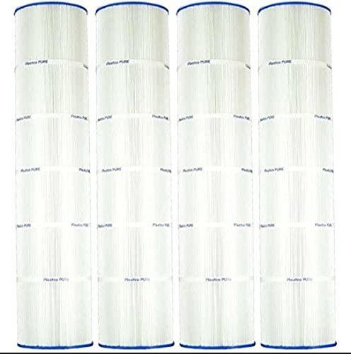 Pleatco PCC130-PAK4 Replacement Cartridge for Pentair Clean and Clear Plus 520, Waterway Crystal Water, Pack of 4 Cartridges