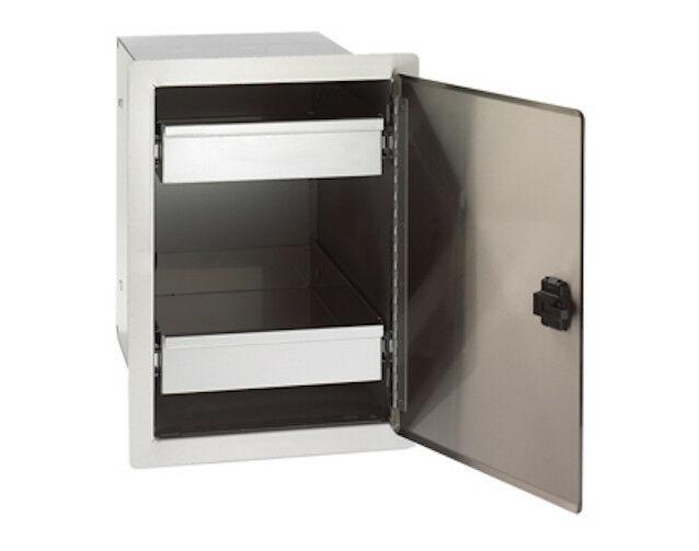 Fire Magic Access Door Single Door with Dual Drawers 23820-S