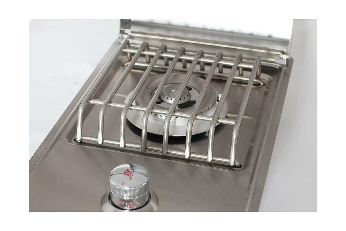 Bull Outdoor Products 60008 Stainless Steel Single Side Burner, Liquid Propan...