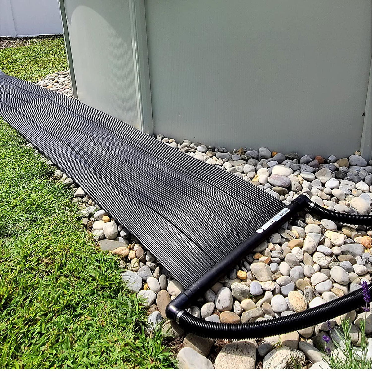SunHeater S120U Universal Solar Pool Heater 2 by 20-Feet, Black