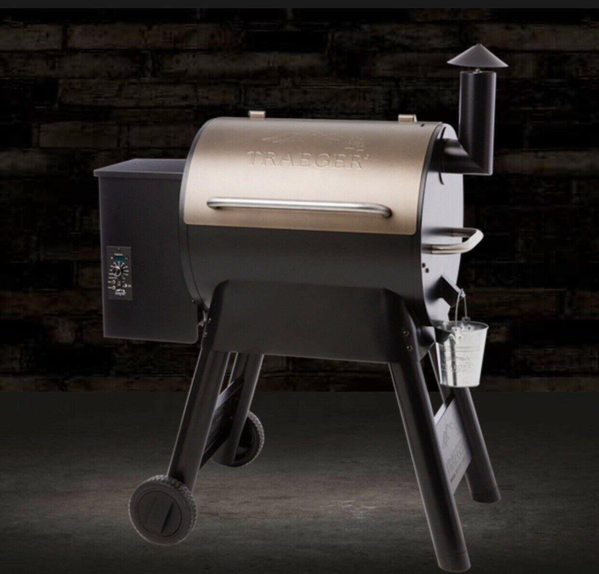 Traeger TFB57PZBO Pro Series 22 Pellet Grill Smoker BBQ Bronze