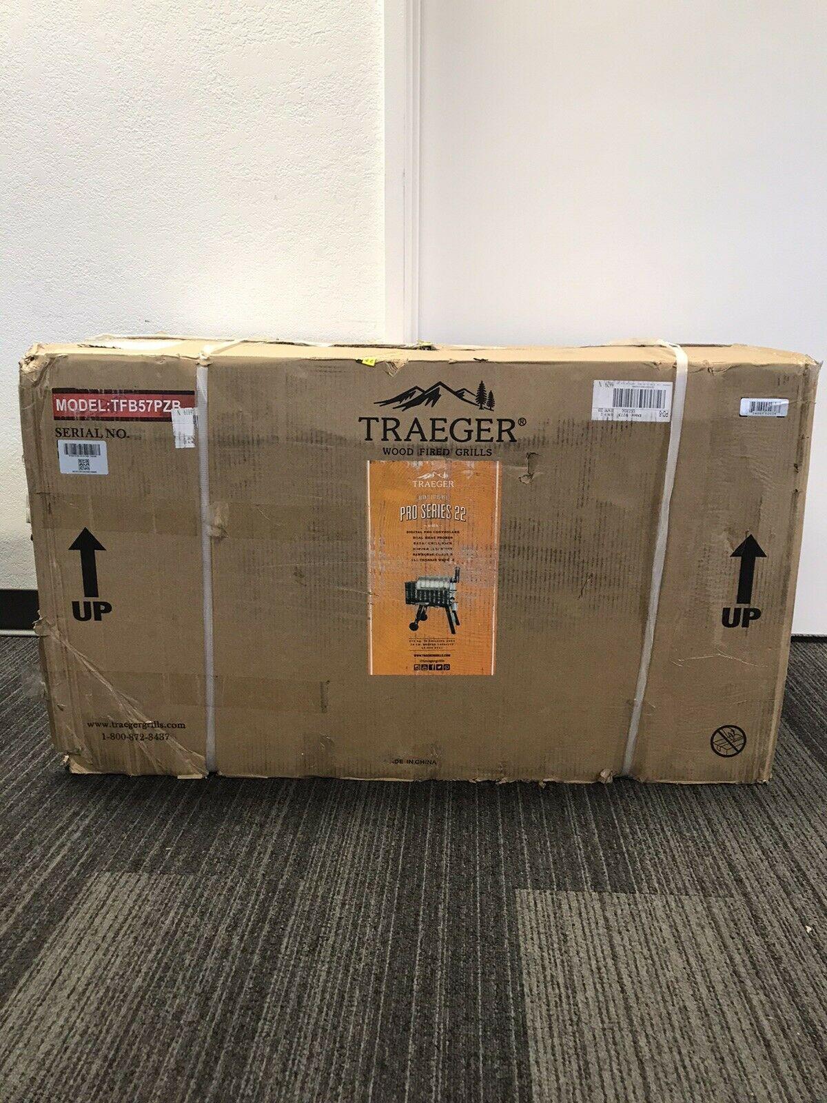 Traeger TFB57PZBO Pro Series 22 Pellet Grill Smoker BBQ Bronze