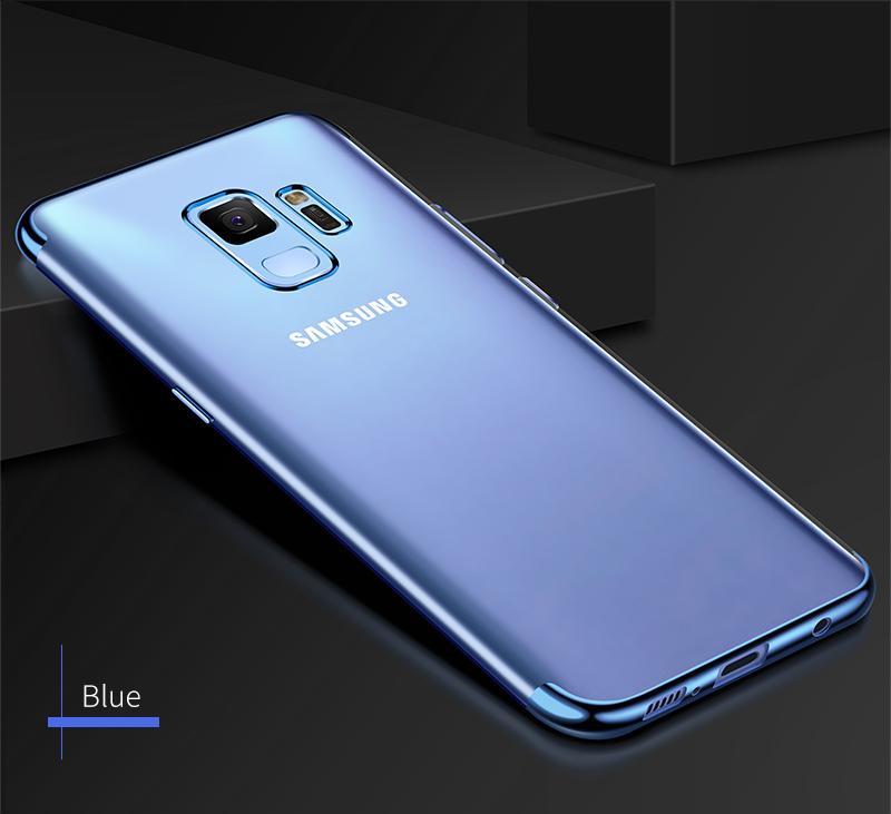 Phone Case - Luxury Ultra Thin Plating Shinning Soft TPU Phone Case For Samsung Galaxy S9/S8/S7 Note 8