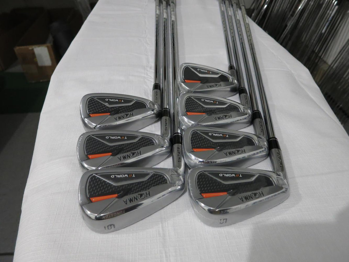 Honma Tour World 747P Iron Set - 5-11 - NS Pro 950GH Regular Steel - NEW - LH