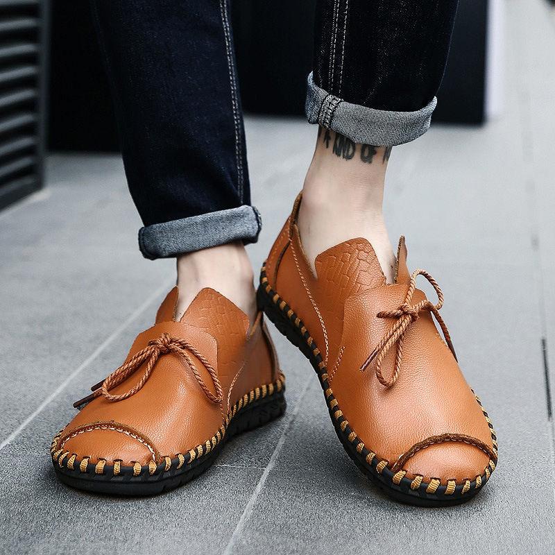Men's Soft Genuine Leather Casual Shoes