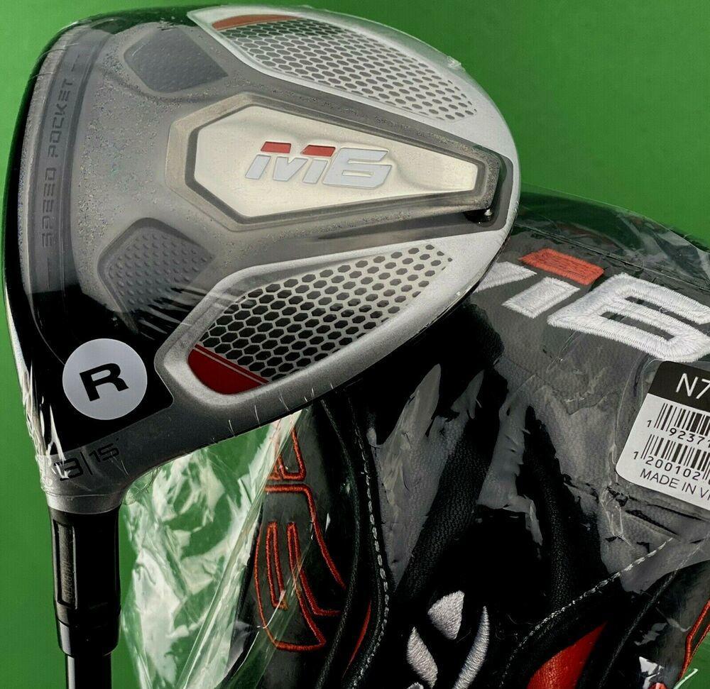 TaylorMade M6 Fairway 3-Wood LEFT Hand 15* Atmos 5R Regular R-Flex #79613