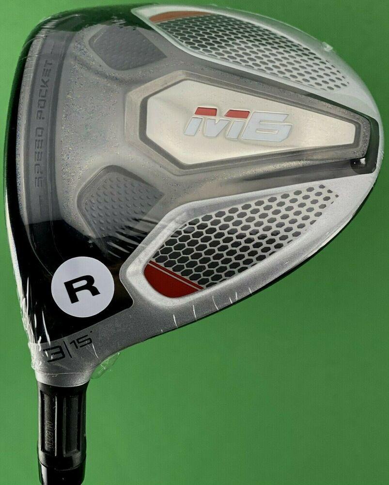 TaylorMade M6 Fairway 3-Wood LEFT Hand 15* Atmos 5R Regular R-Flex #79613