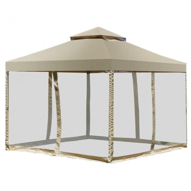 Outdoor 2-Tier 10 Feet x 10 Feet Screw-free Structure