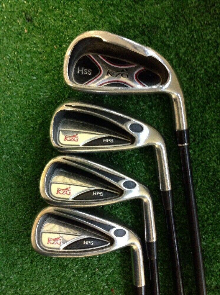 KZG HPS Iron Set 7-8-9 Senior Graphite Shafts