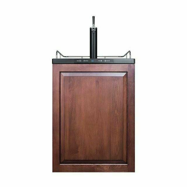 Summit Built-in Residential Beer Dispenser -Wood SBC635MBIIF