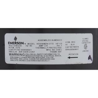Motor-Fan, 1/3 Hp 1075 Rpm
