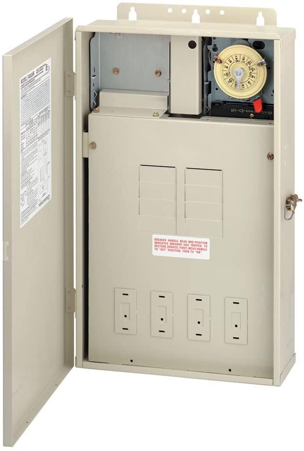 Intermatic T40004R Pool/Spa Control Panel T104M DPST, Color
