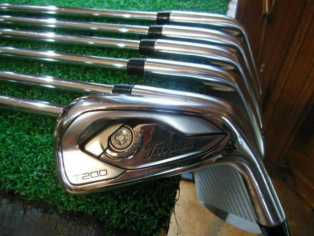 Titleist T200 (5i-PW,48*) Iron Set w/ Project X 7.0 Extra-Flex Shafts