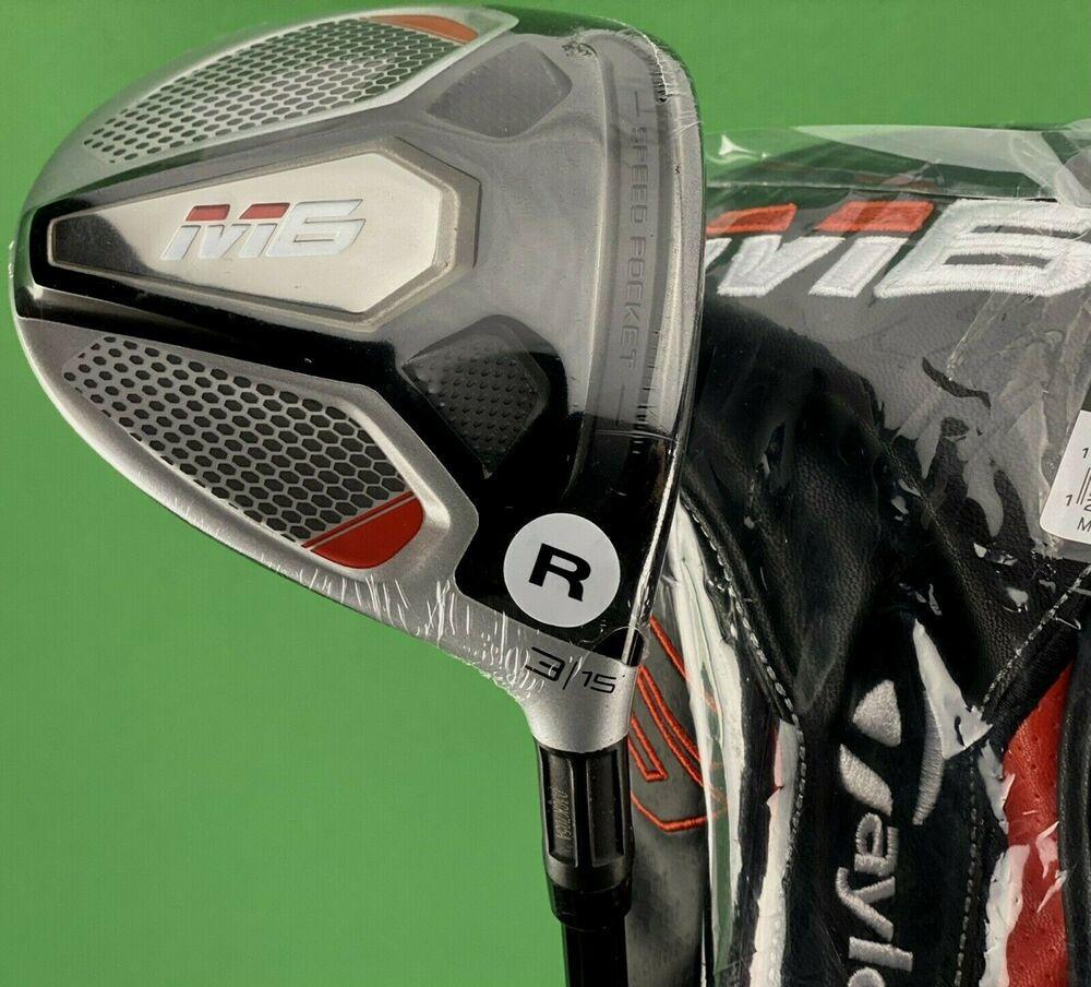 TaylorMade M6 Fairway 3-Wood 3W 15* Fujikura Atmos 5R Regular R-Flex NEW #79599