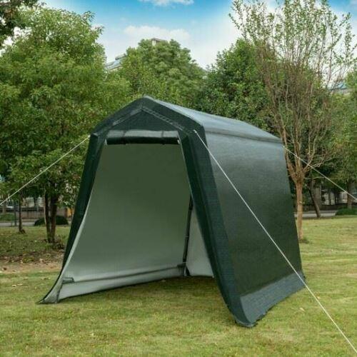 Modern 6' x 8' Outdoor Carport Patio Storage Shelter Shed Car Canopy
