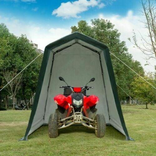 Modern 6' x 8' Outdoor Carport Patio Storage Shelter Shed Car Canopy