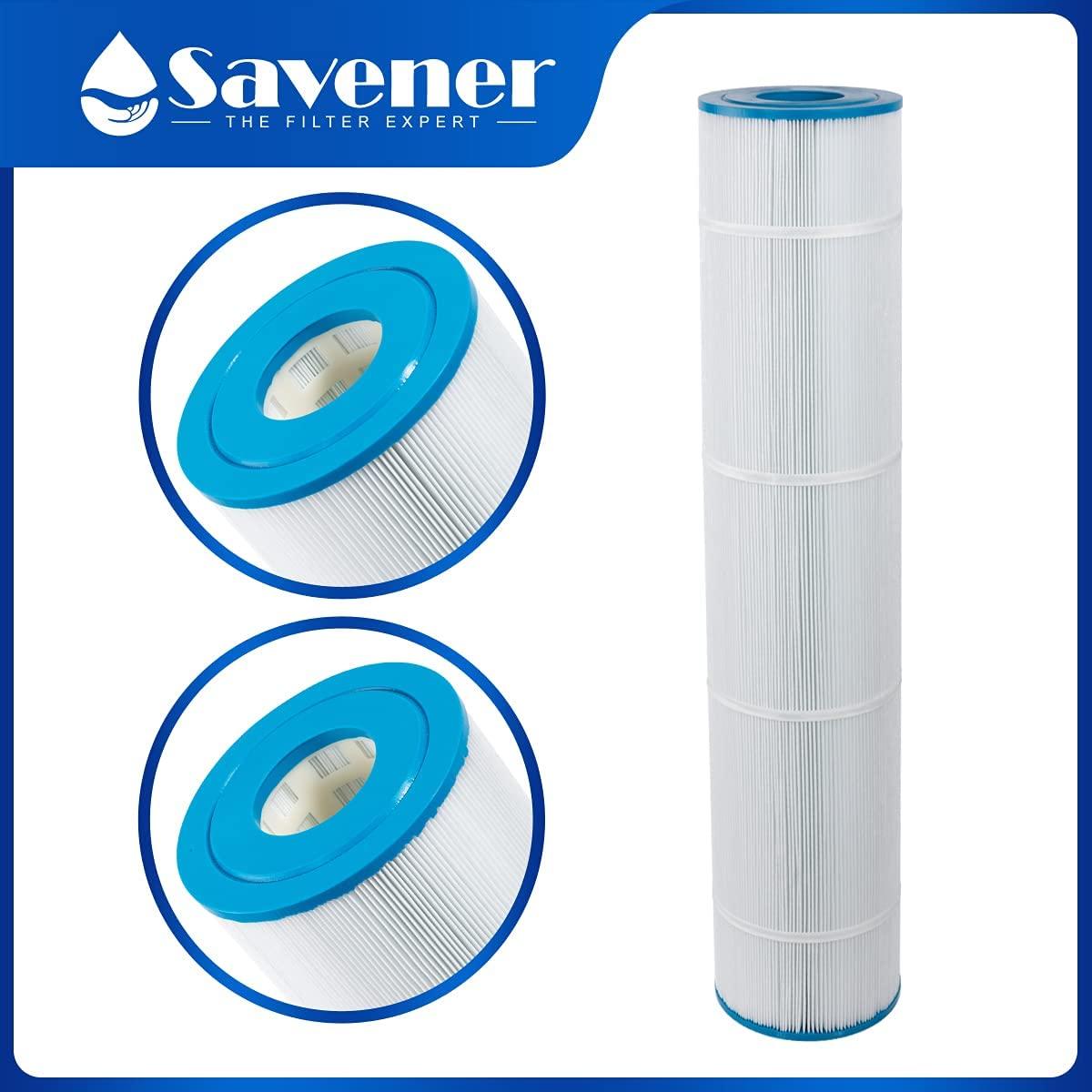 Savener SV-7495 Swimming Pool Replacement Filter Cartridge Replaces for Unicel-7495 125Sq.ft FC-1296 PA126 Hayward CX1260RE 4 Pack