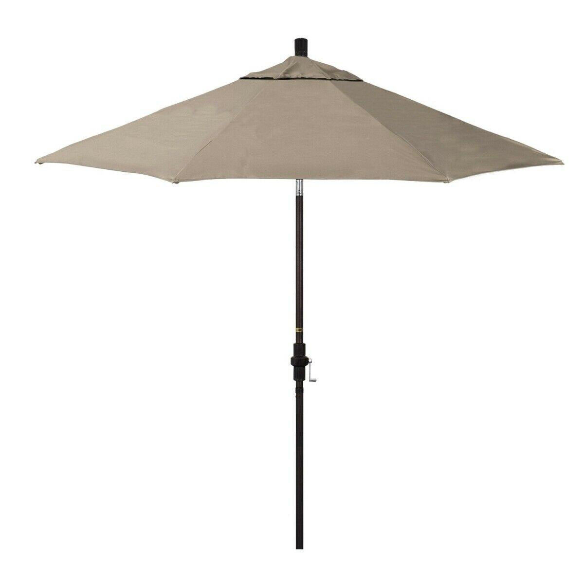 California Umbrella CAUGSCUF908117-5461 Sun Master Series 9 ft. Aluminium & Fibe