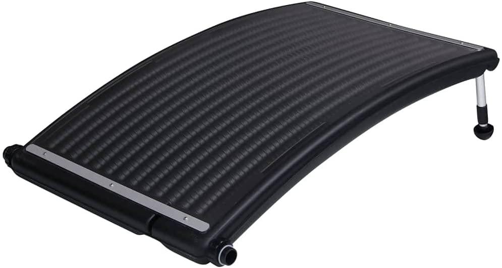 LUSHAZER Solar Heating Kit, Curved Solar Pool Heater, Spa Accessory Backyard Garden, for Above-Ground Pools, Environmentally, for Boat Shed Farm Home Residential Commercial House 43.3"x25.6"