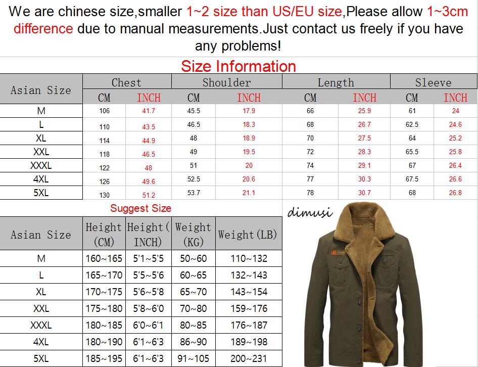 Men WinterMilitary Fleece Warm jackets