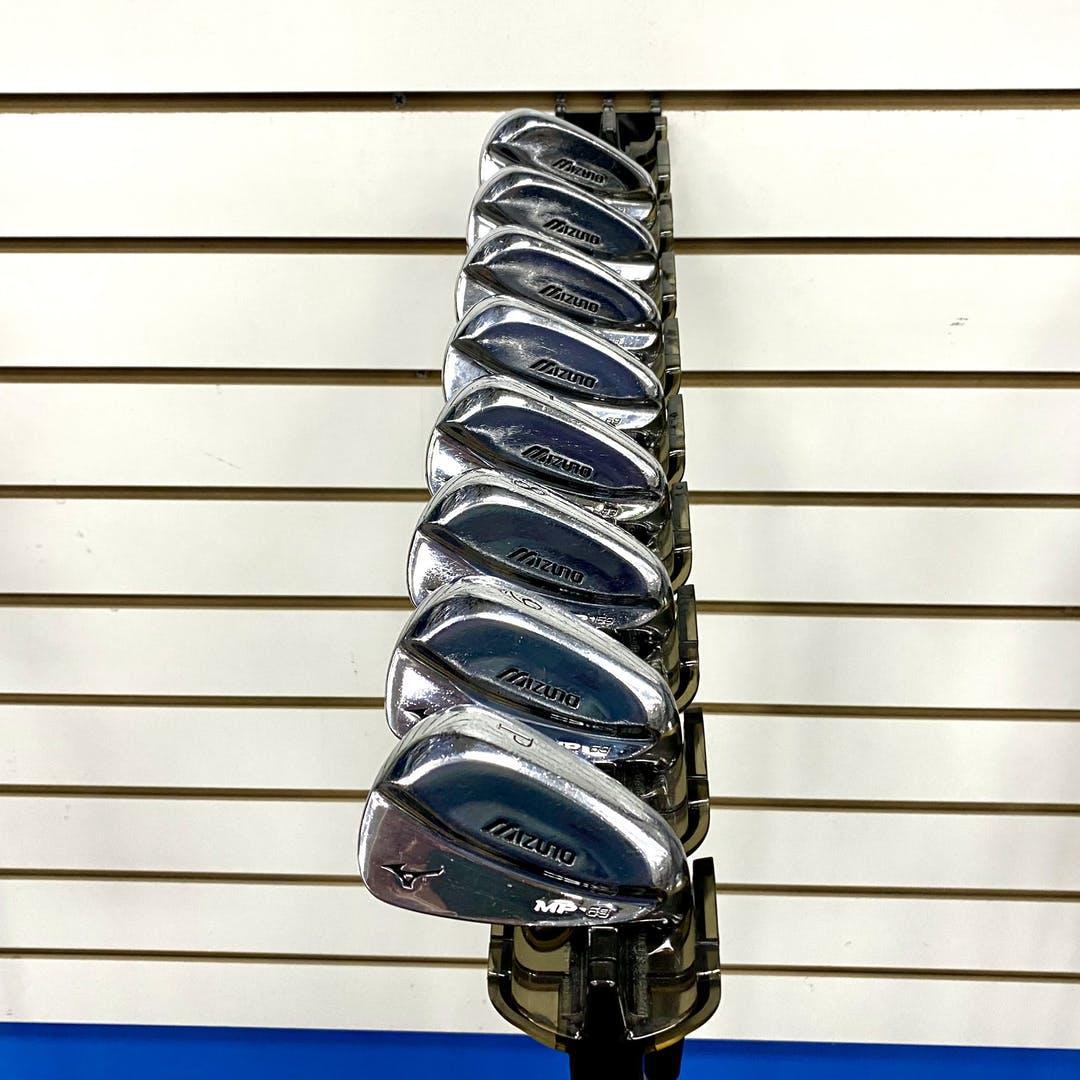 Used Mizuno Mp-69 Mens Right Iron Set 3i-pw Steel Stiff