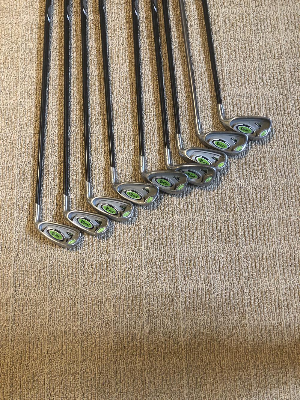 Men's Used Ping Right Handed Rapture Iron Set Graphite Shaft