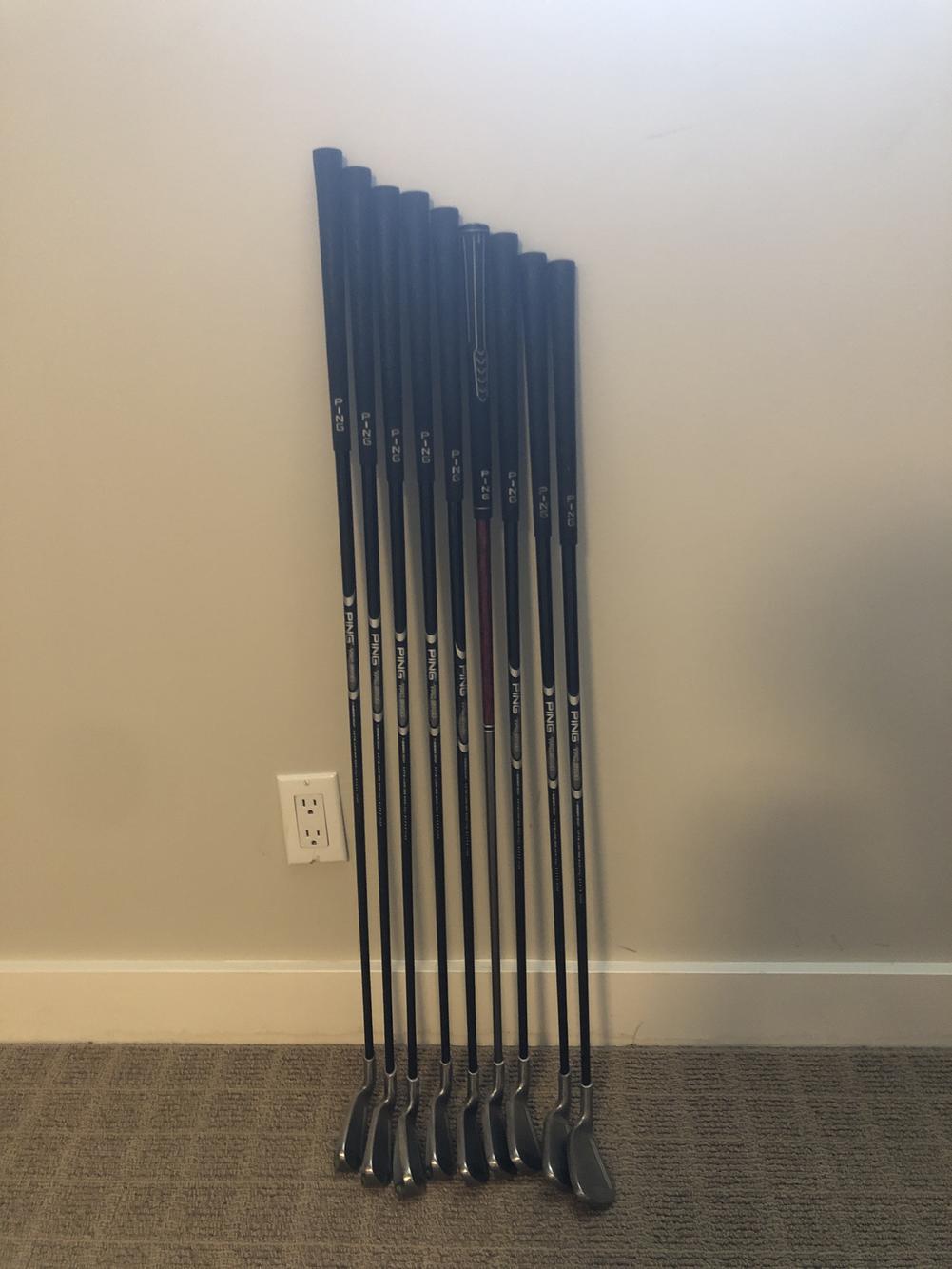 Men's Used Ping Right Handed Rapture Iron Set Graphite Shaft