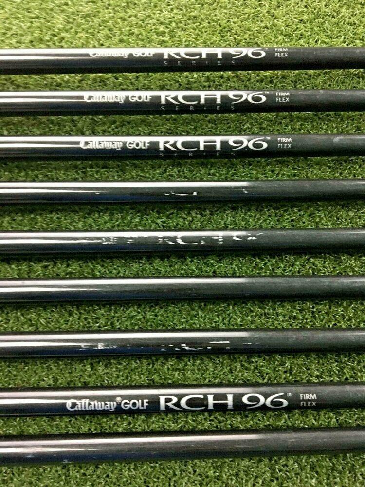 Callaway Big Bertha X-12 Iron Set 4-PW+AW+SW / RH / RCH 96 Firm Graphite /mm4247